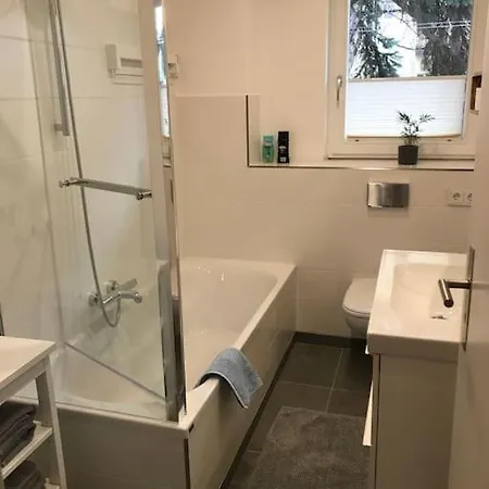 公寓 Stadtmitte Wuerzburg, Kueche, Balkon. 维尔茨堡