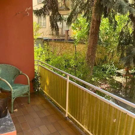 公寓 Stadtmitte Wuerzburg, Kueche, Balkon. *