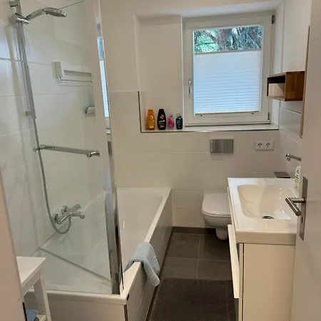 公寓 Stadtmitte Wuerzburg, Kueche, Balkon. 维尔茨堡